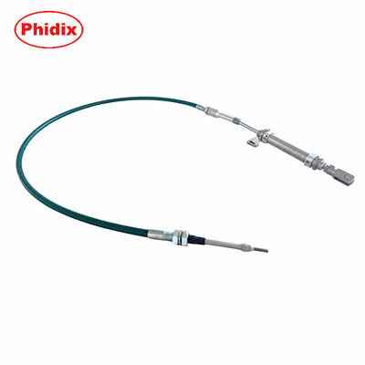 Conjunto de cabo de controle push-pull de aço inoxidável com cilindro estabilizador integrado para aplicações resistentes à corrosão