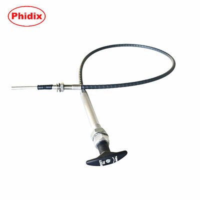 Cabo de Controle Push-Pull com Trava Giratória, Travamento de Precisão e Controle Linear Bidirecional Push-Pull para Resistência a Temperaturas Extremas