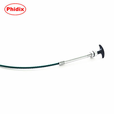Cabo de controle push-pull com trava giratória - Conjunto de cabo de controle remoto mecânico com travamento de posição