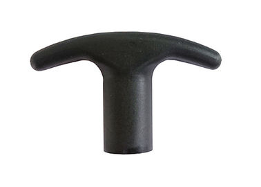 Fittings de cabos de controlo não bloqueados pretos / cabeças de cabos de controlo flexíveis