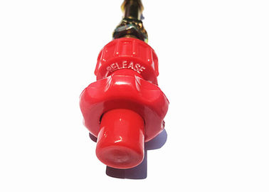 Micro Ajustar Push Pull Control Cabeça do cabo Cor Vermelha Manobra de controle de micro ajuste