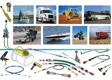 Customize diferentes cabos de controle Cabos de controle mecânico Push Pull Control Cabos de controle Vários materiais Simples Instalar fácil