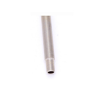 M12x1 tubo de aço com rosca de 155 mm de comprimento zincado galvanizado