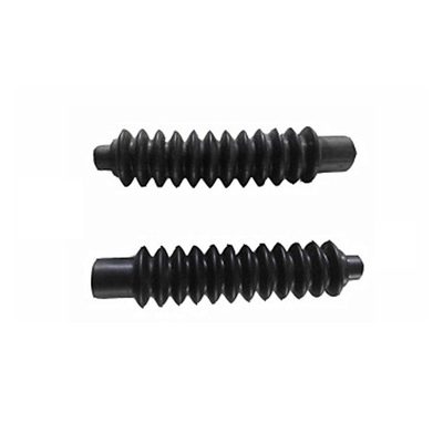 IATF16949 Fim do cabo preto L 128MM OD 25MM EPDM Bellow