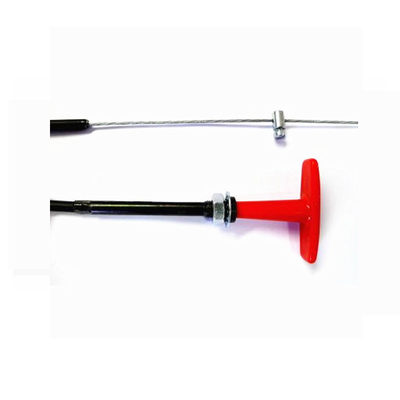 Montura do cabo de controlo do cabo T vermelho para controlo do acelerador / válvula de regulação
