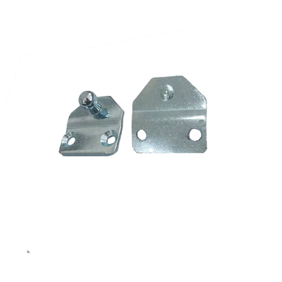 Fittings de cabo de carga pesada revestidos de zinco, suportes de aço carbono plano com estribo de bola de 13 mm